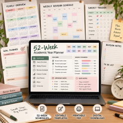 Full Academic Year Revision System Digital Schedules