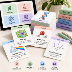 Advanced Science and STEM 150 Digital Learning Flashcards
